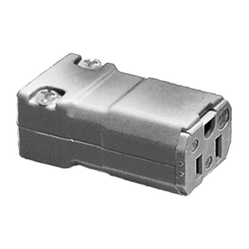 Hubbell Wiring Device - HCI HBL5969VGY VALISE CONN, 15A 125