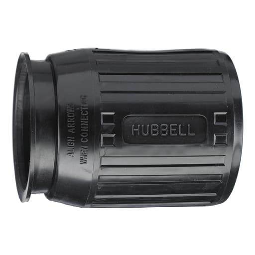 Hubbell Wiring Device - Hubbell HBL7716C Black Weatherproof Device Boot