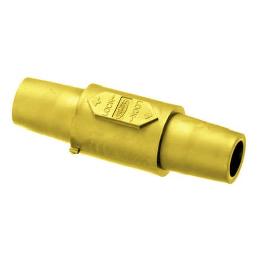 Hubbell Wiring Device - Hubbell HBLDFY Single Pole, DOUBLE FeMale CON, YL