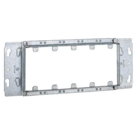 Raco Manufacturing - Raco 824 Gang Box Mud-Ring, 5 Device, Raised 3/4"