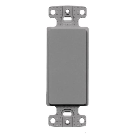 Hubbell Wiring Device - HPW NS620GY PLATE, DECORATOR FRAME,