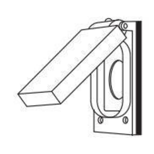 Killark - Killark FCLR FZ/FCL-GF/FST Series Fittings - Standard And Hostile Locations - Cast Device Covers - Single Gang with Gaskets Included - Round Receptacle 1.406In Diameter