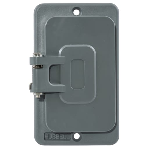 Hubbell Wiring Device - HCI HBL3061 COVERPLATE, POB, GFCI O
