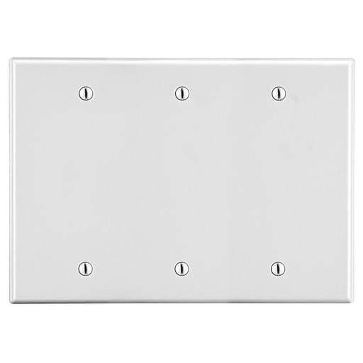 Hubbell Wiring Device - HWDK P33W WALLPLATE, 3-G, 3) BOX MT