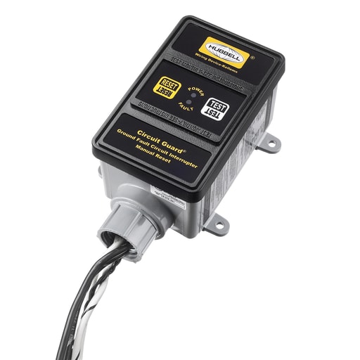 Hubbell Wiring Device - Hubbell GFCI, 30A 3-PH 250V, MAN