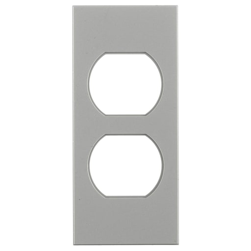 Hubbell Wiring Device - HWDK HBLST302GY FACEPLATE, SNAP-IN,