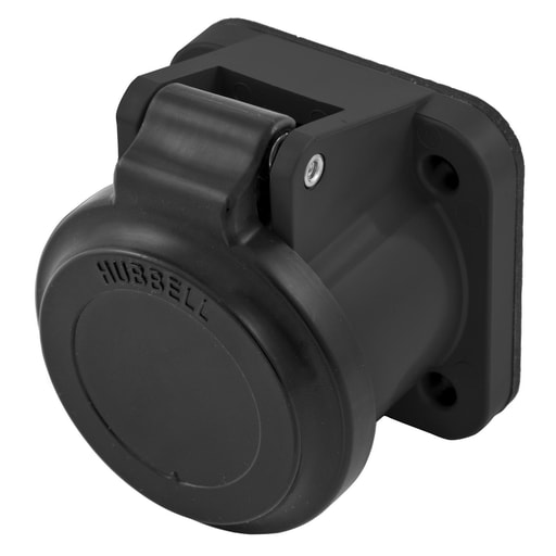 Hubbell Wiring Device - Hubbell HBLNCABK Single Pole, NON-MET COVER, BLACK