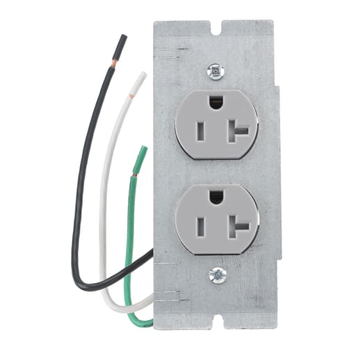 Hubbell Wiring Device - HCI PWFBMPCR20GRYTR CR20GRYTRP2 W/