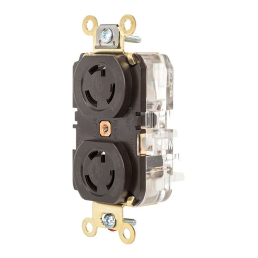 Hubbell Wiring Device - HCI HBL4750ST LKG DUP RCPT, 15A 277