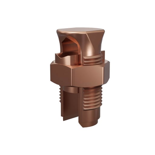 Burndy - Burndy KS23 Copper Split Bolt, Cu: 6 AWG-2 AWG (Str) (Run & Tap)