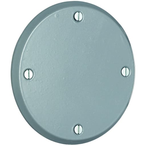Killark - Killark VJBC Aluminum Blank Cover w/ Mounting Screws