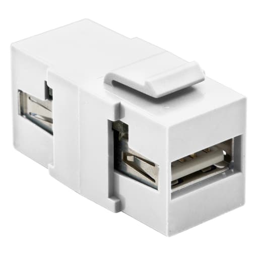 Hubbell Wiring Device - HPW SFUSBAAW SNAP-FIT, KEYSTONE,USB