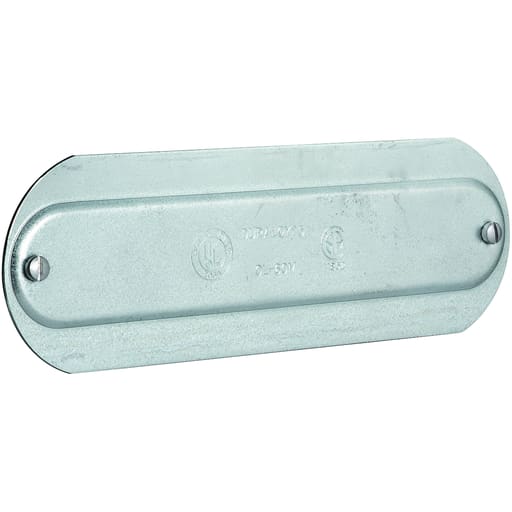 Killark - Killark OL-60 2" Stamp Aluminum O-Series Conduit Cover