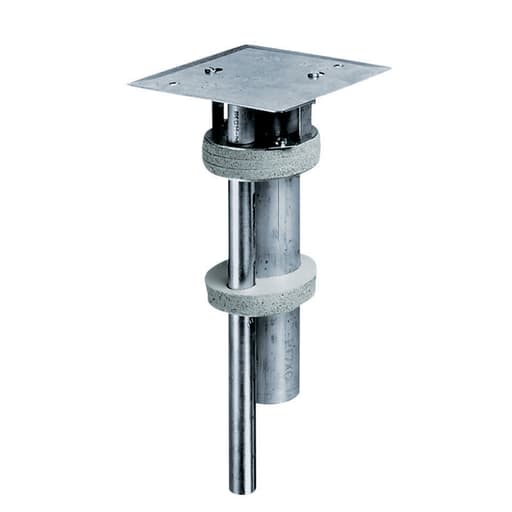 Hubbell Wiring Device - Hubbell PT7XC 3 Inch Large Capacity Multi-Service Floor Pedestal Through