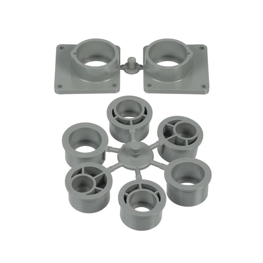 Hubbell Wiring Device - HCI CFBHUB125PVC (2) 1-1/4" PVC HUB