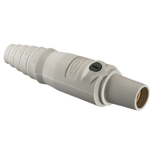 Hubbell Wiring Device - Hubbell HBL300FW 300 Amp White FeMale Plug