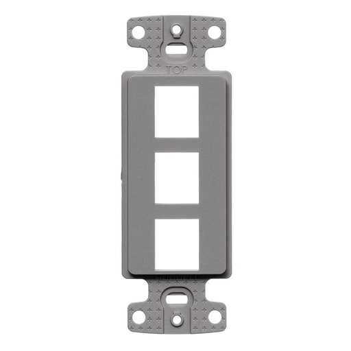 Hubbell Wiring Device - HWDK NS613GY PLATE, DECORATOR KEYST