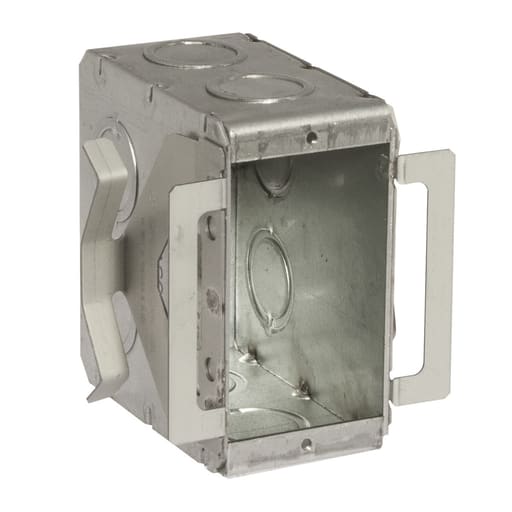 Raco Manufacturing - Raco 695B 1-Gang Block-Loc Masonry Box, 3-1/2" Deep, Welded Steel