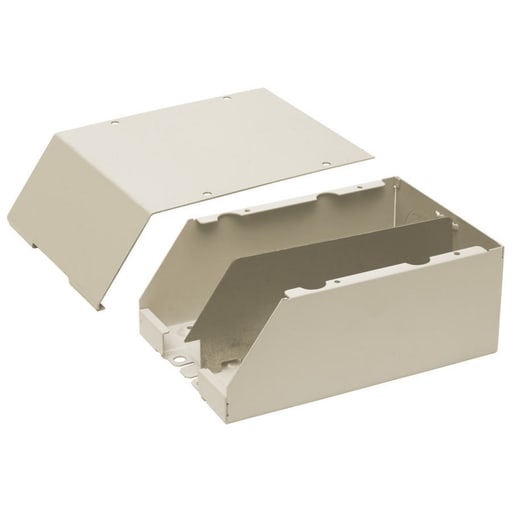 Hubbell Wiring Device - Hubbell HBL2410DFOIV Raceway, DIV ENTR END FTG, HBL2400/2400D