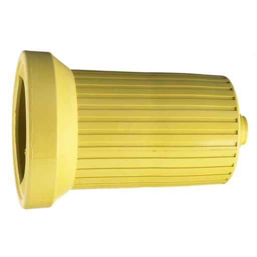 Hubbell Wiring Device - Hubbell HBL60CM32V Yellow Straight Blade Weatherproof Boot