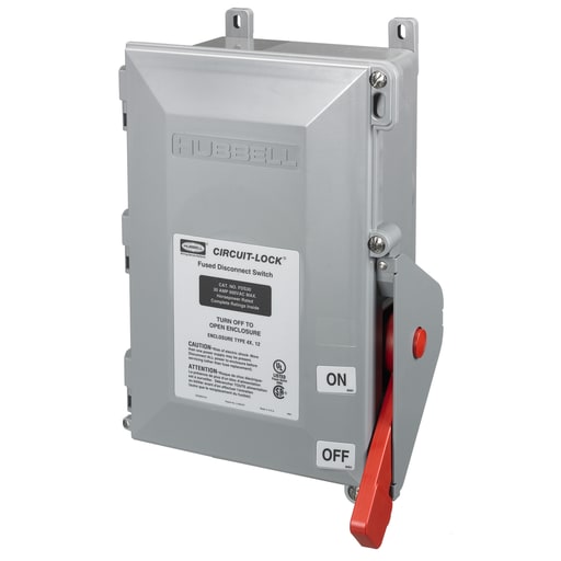 Hubbell Wiring Device - Hubbell FDS30 30 A Fused Disconnect Switch