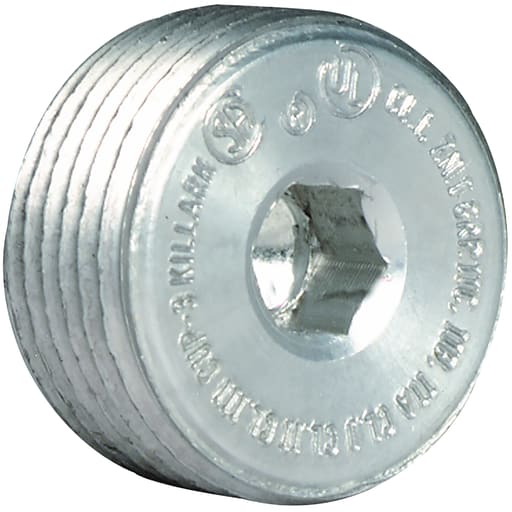 Killark - Killark CUP-3 1" Aluminum Close Up Plug