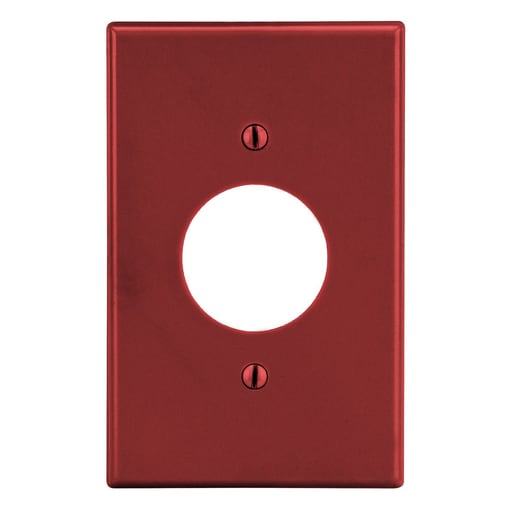 Hubbell Wiring Device - HWDK P7R WALLPLATE, 1-G, 1.40" OPNG