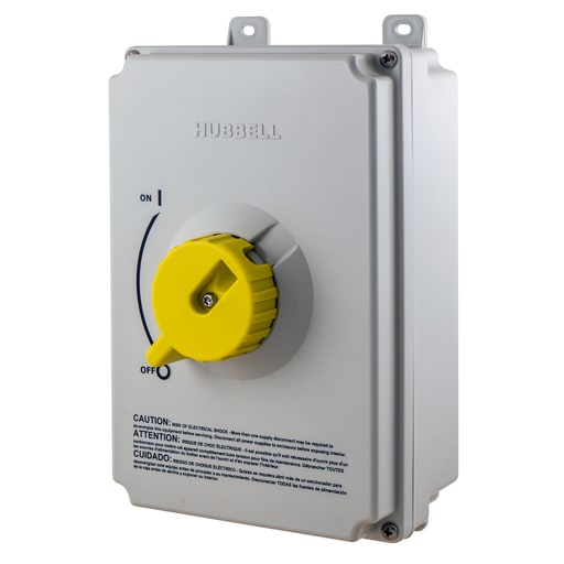 Hubbell Wiring Device - HWDK MD60 60A DISCONNECT, 4X