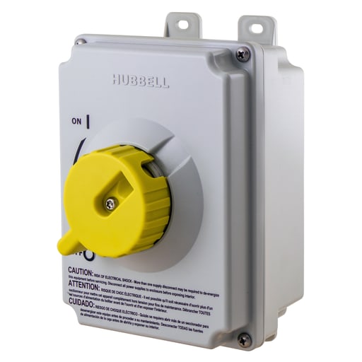 Hubbell Wiring Device - Hubbell MD3030A DISCONNECT, 4X