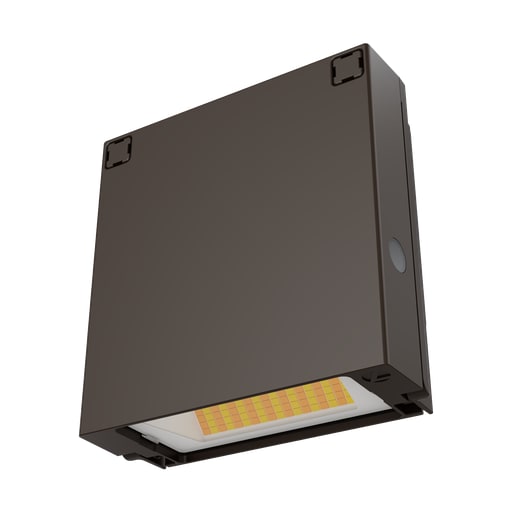 Lithonia Lighting - Lithonia WPX0-LED-ALO-SWW2-MVOLT-PE-DDBXD-M2 LED Wallpack, 850-1650 Lumens, 3000K/4000K/5000K, 120-277V, Photocell, Dark Bronze