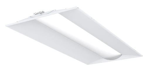 Lithonia Lighting - Lithonia STAKS-2X4-ALO6-SWW7 2x4 LED Center Element Lay-In Troffer, Selectable Lumens/CCT, 120-277V