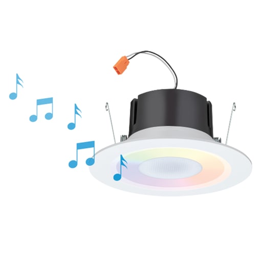 Lithonia Lighting - LITH J6SLC RGBW MW M6 6IN Smart RGB