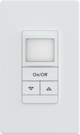Lithonia Lighting - Lithonia WSXA-PDT-D-WH Wall Switch Sensor, Passive Dual Tech Dimming, White