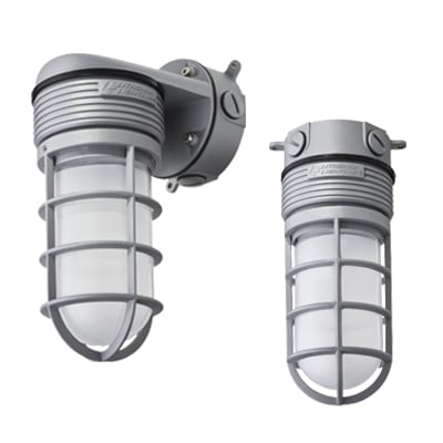Lithonia Lighting - Lithonia OLVTCM-M6 120-277 Volt, 4000K, Gray Ceiling Mount, Outdoor LED Wallpack