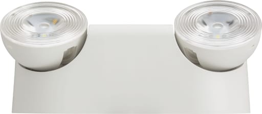 Lithonia Lighting - Lithonia ERE-W-SGL-RD Single LED Indoor Remote Round Lamp Head, 0.75W 3.6V Input, Ivory White