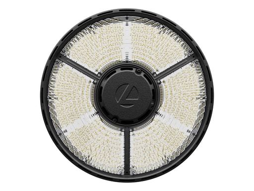 Lithonia Lighting - Lithonia CPRB-ALO13-UVOLT-SWW9-80CRI-DBL Compact Pro® LED Round High Bay Fixture, 12K/15K/18K Switchable Lumens, Switchable White 40K/50K, 80 CRI, 120-347V - Matte Black