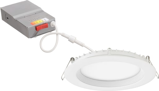 Lithonia Lighting - Juno WF6-REG-SWW5-90CRI-MW-M6 6" Wafer-Thin 6" LED Regressed Switchable CCT Downlight, 90CRI, Matte White