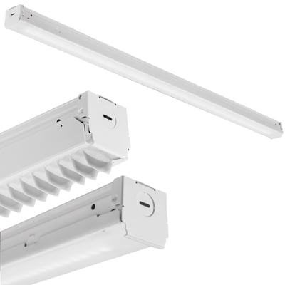 Lithonia Lighting - Lithonia Lighting TZL1N L96 14000LM FST MVOLT 50K 80CRI WH 96 Inch 120 to 277 Volt Steel LED Tandem Striplight