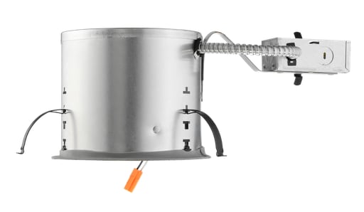 Lithonia Lighting - Juno QC6RWG-J6 6" Quick-Connect LED Remodel Downlight Housing, Push-In Electrical Connectors, Air-Loc Gasket, 27K-50K