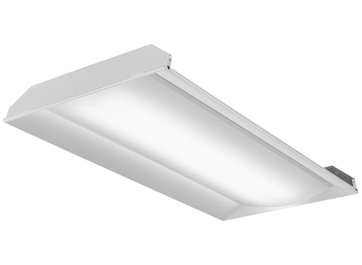 Lithonia Lighting - Lithonia Lighting 2FSL4 40L EZ1 LP840 2 x 4 Foot 277 Volt 4000 Lumen Satin White Static Recessed LED Luminaire