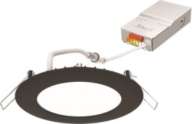 Juno Lighting - JUNO WF6-SWW5-90CRI-MB-M6 6IN BLACK WAFER-THIN LED DOWNLIGHT