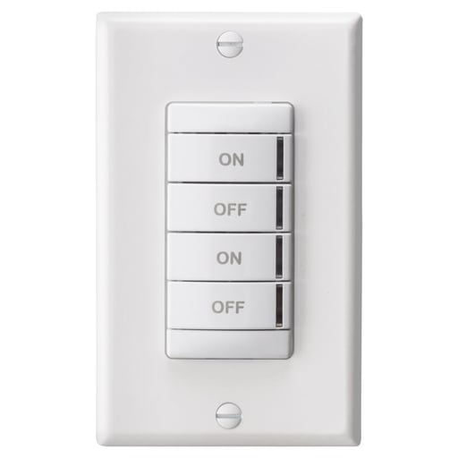 Lithonia Lighting - LIT NPODM-2P-WH Switch