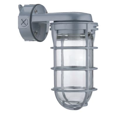 Lithonia Lighting - Lithonia Lighting VC150I M12 150 W 120 Volt Ceiling Mount Gray Die-Cast Aluminum Incandescent Utility Vaportight Light Fixture