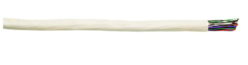 General Cable - General Cable 2131505 24/50 (25 Twisted Pair) Solid Copper Cat3 Plenum Datacom Cable, Unshielded, White (1000ft Reel)