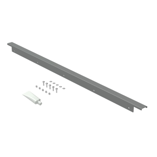 nVent Hoffman - Hoffman ADK72HH Drip Shield Kit for Type 12 Free-Standing and Floor-Mount Enclosures With Concealed Hinges, 75.5" x 5.5" x 5.5", Gray, Steel