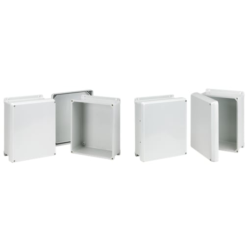 nVent Hoffman - Hoffman HJ1816WLG Flat Cover with Screws, Type 4X, 17.81x 15.81x 8.86, Fiberglass