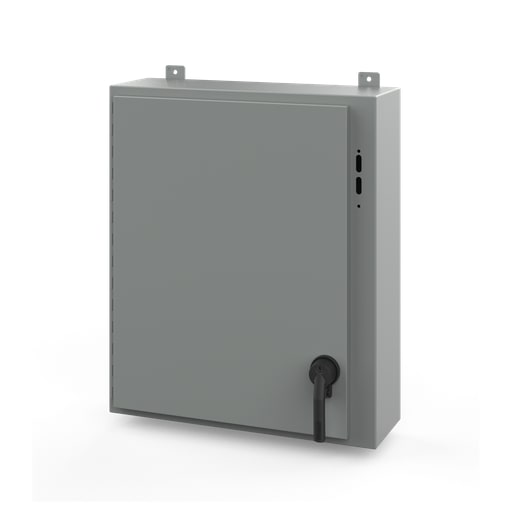 nVent Hoffman - Hoffman A30SA2608LPPL Preferred Cutout, Disconnect Enclosure, Type 12, 30" x 25.38" x 8", Steel