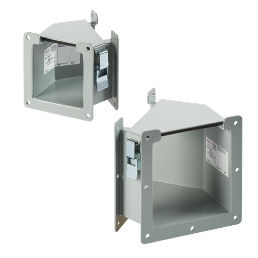 nVent Hoffman - Hoffman F88LE45B 45-Degree Elbows, 8" x 8", Gray, Steel