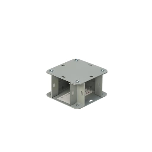 nVent Hoffman - Hoffman F66G90TX 90-Degree Elbow-Tee-Cross, 6" x 6", Gray, Steel