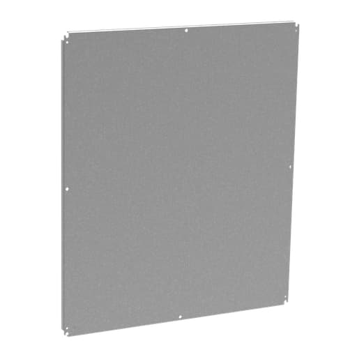 nVent Hoffman - Hoffman PP99G Full Back Panel, 869x 869mm, Gray, Steel
